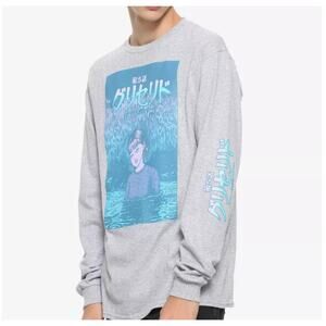 Junji Ito Collection M Glyceride Long Sleeve T-Shirt Horror‎ Comic Manga Graphic